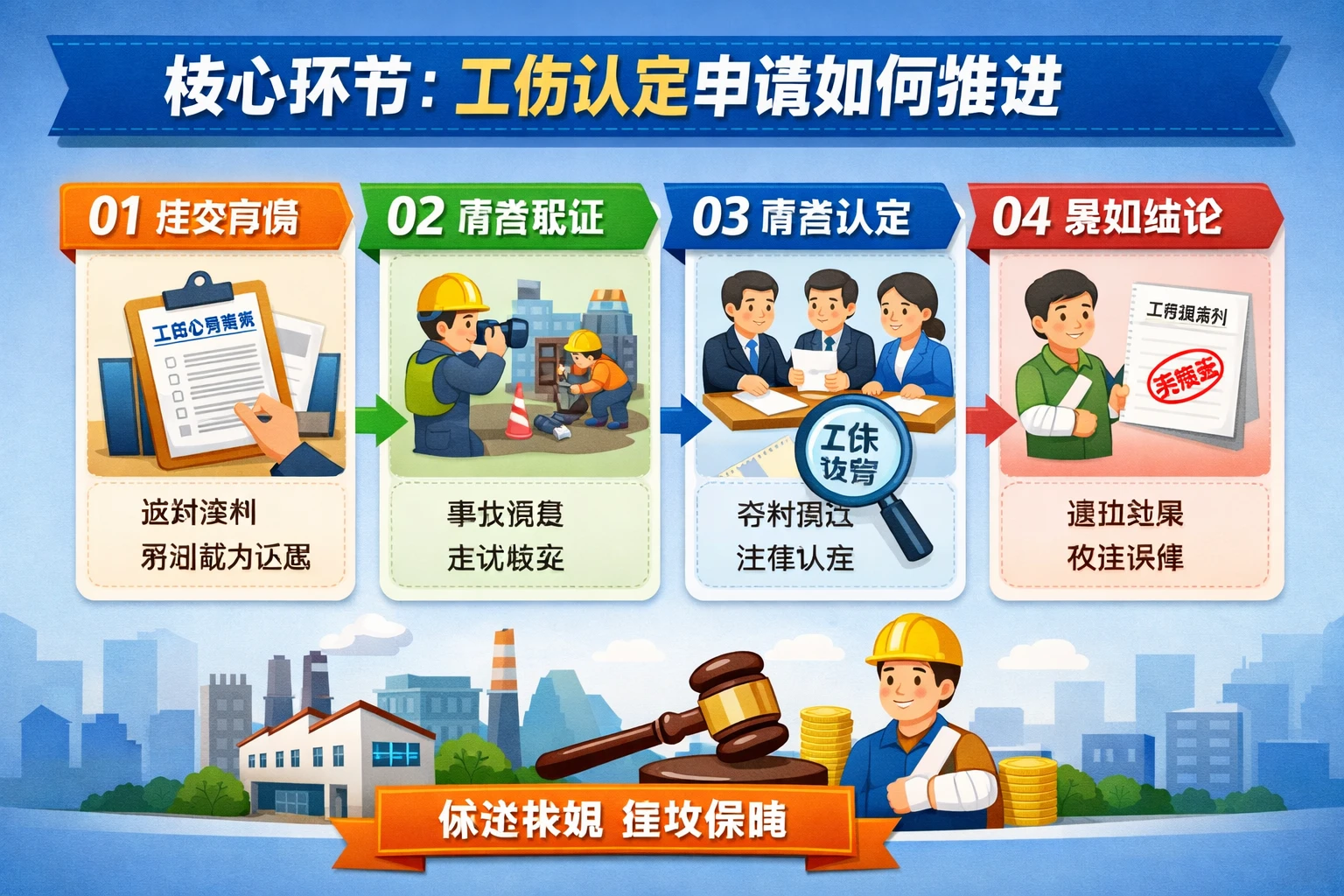 核心环节：工伤认定申请如何推进