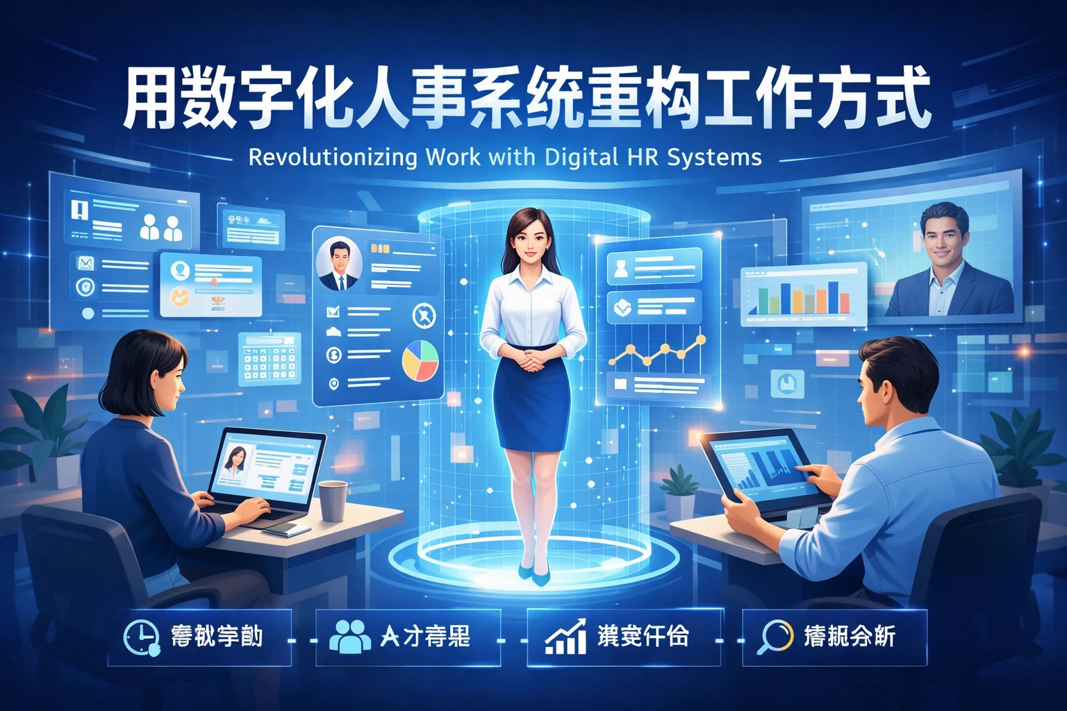 用数字化人事系统重构工作方式