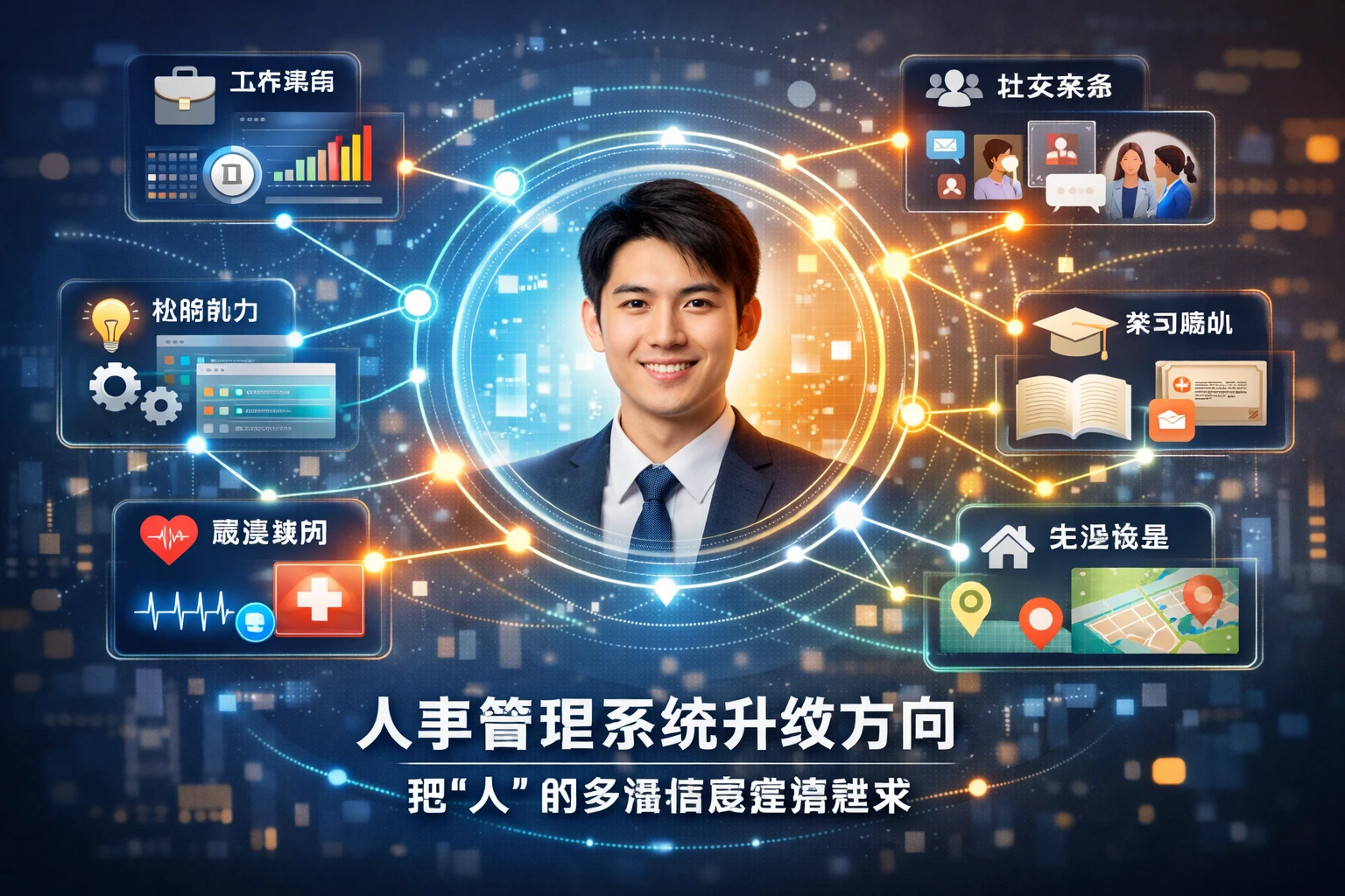 人事管理系统的升级方向,是把“人”的多维信息连接起来