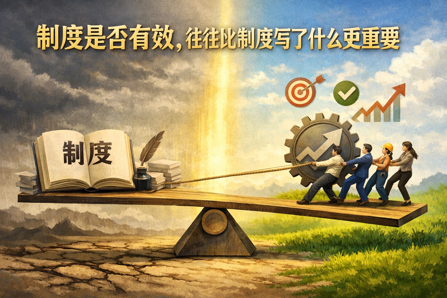 制度是否有效，往往比制度写了什么更重要