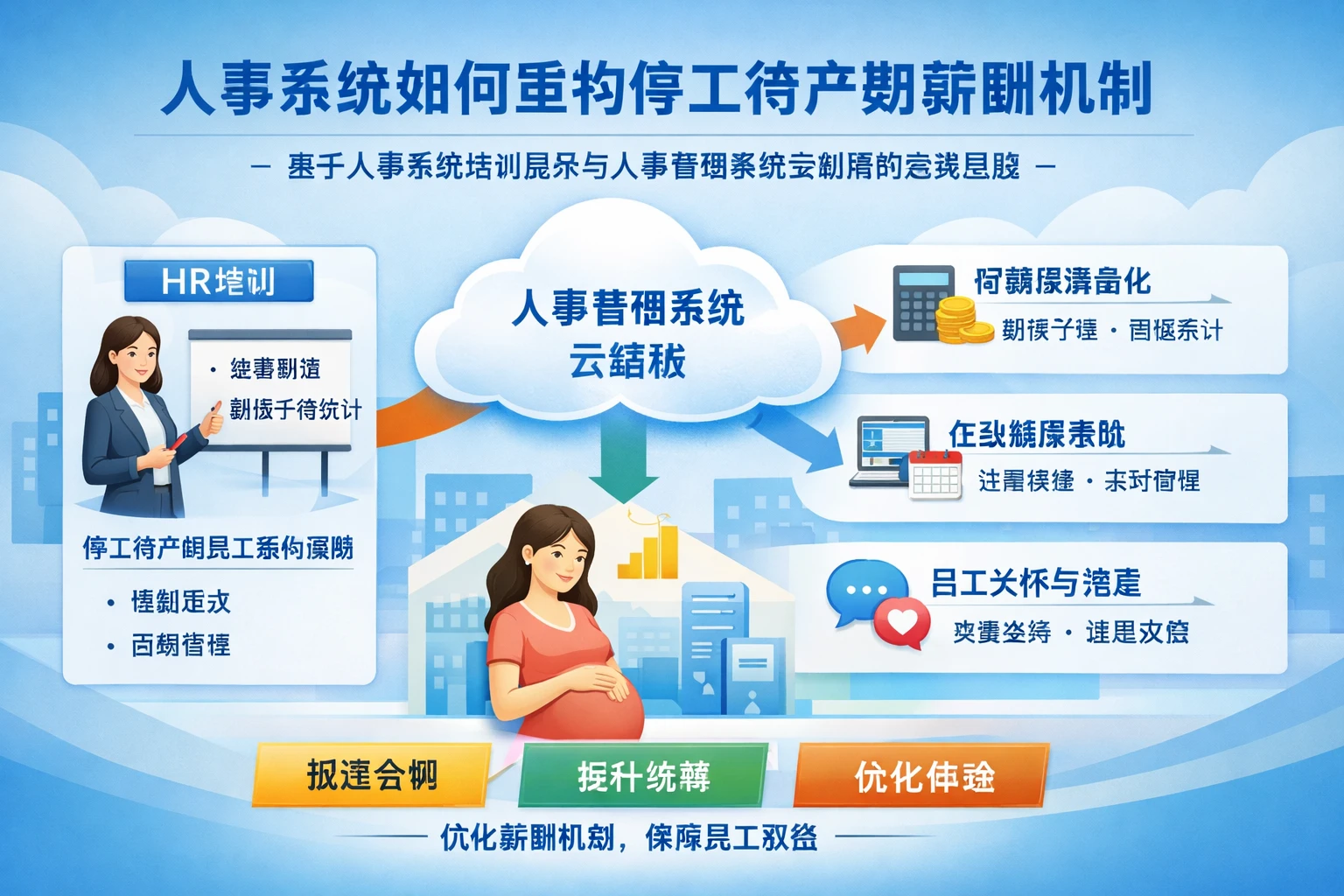 人事系统如何重构停工待产期薪酬机制：基于人事系统培训服务与人事管理系统云端版的实践思路