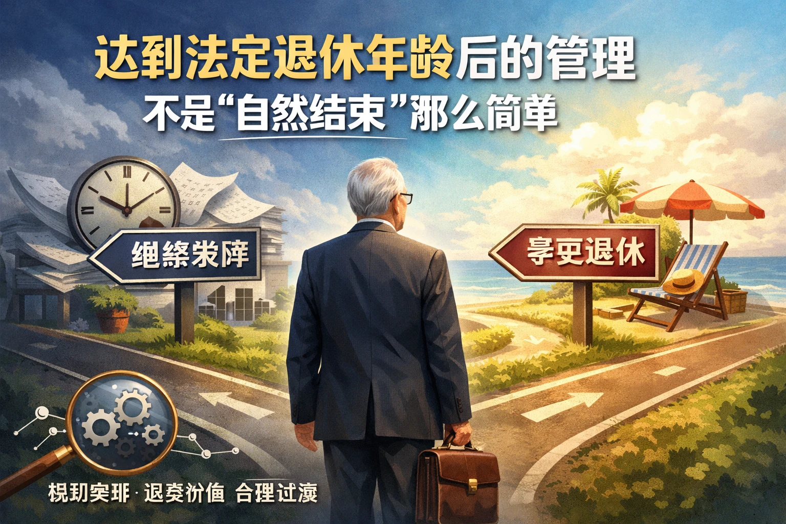达到法定退休年龄后的管理，不是“自然结束”那么简单