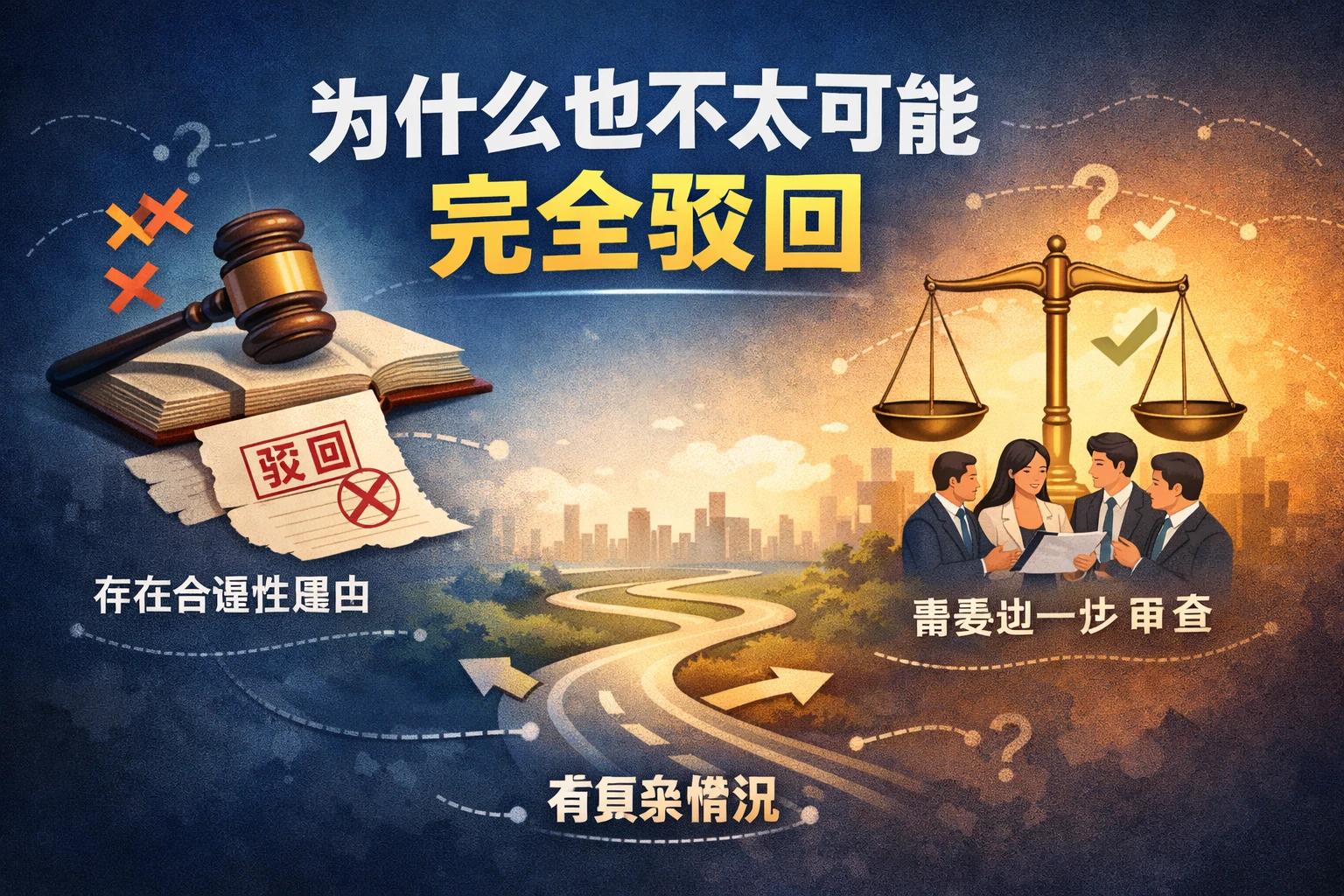 为什么也不太可能完全驳回