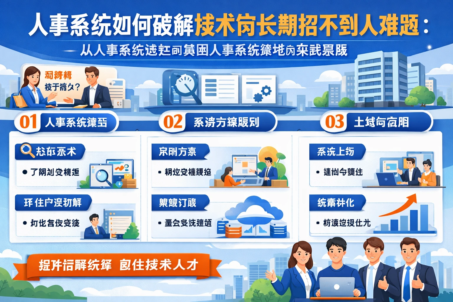 人事系统如何破解技术岗长期招不到人难题：从人事系统选型到集团人事系统落地的实战思路
