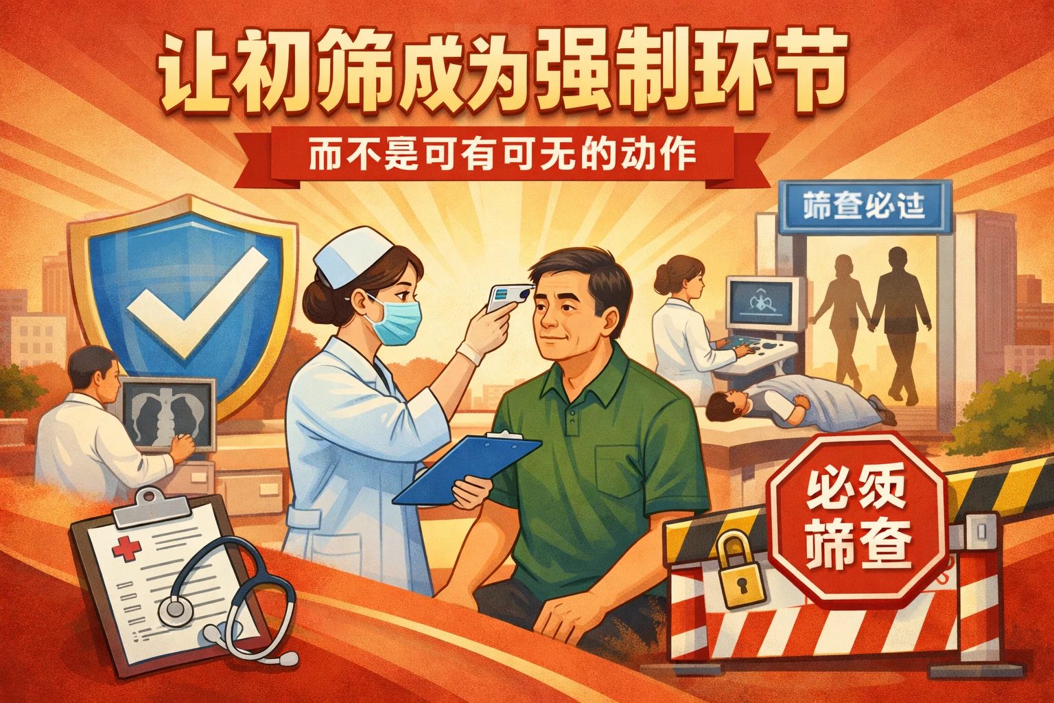 让初筛成为强制环节，而不是可有可无的动作