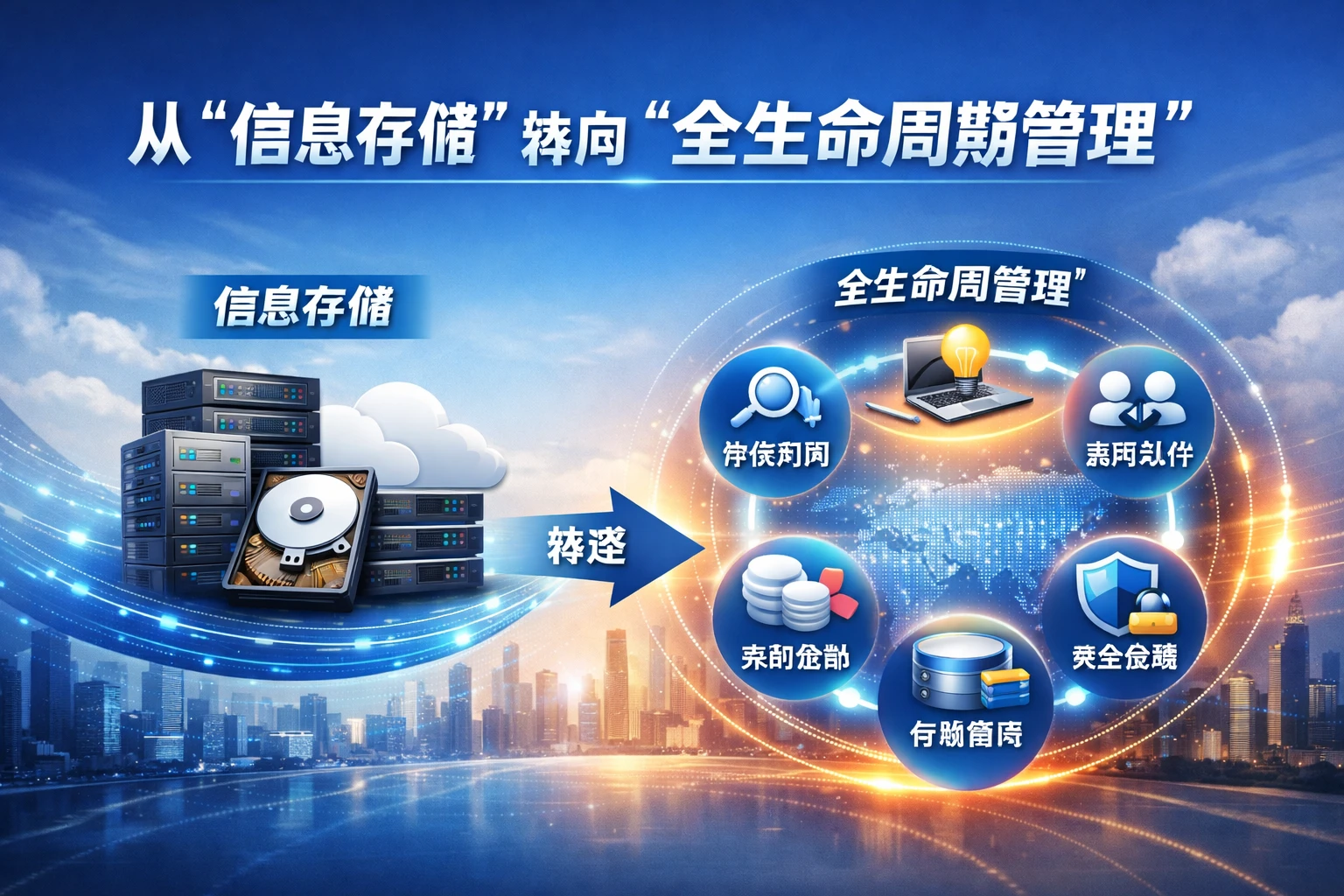 从“信息存储”转向“全生命周期管理”