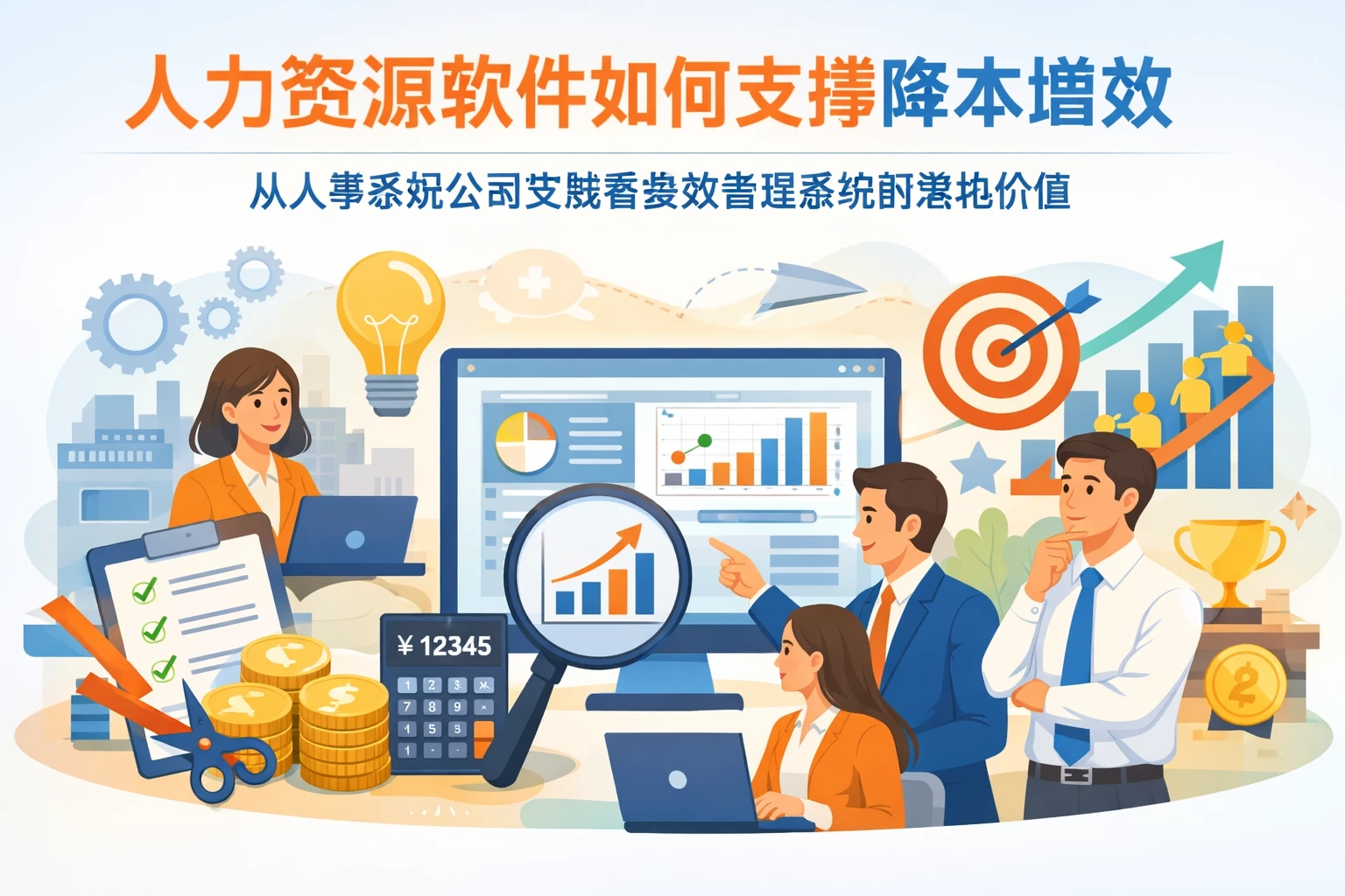 人力资源软件如何支撑降本增效：从人事系统公司实践看绩效管理系统的落地价值