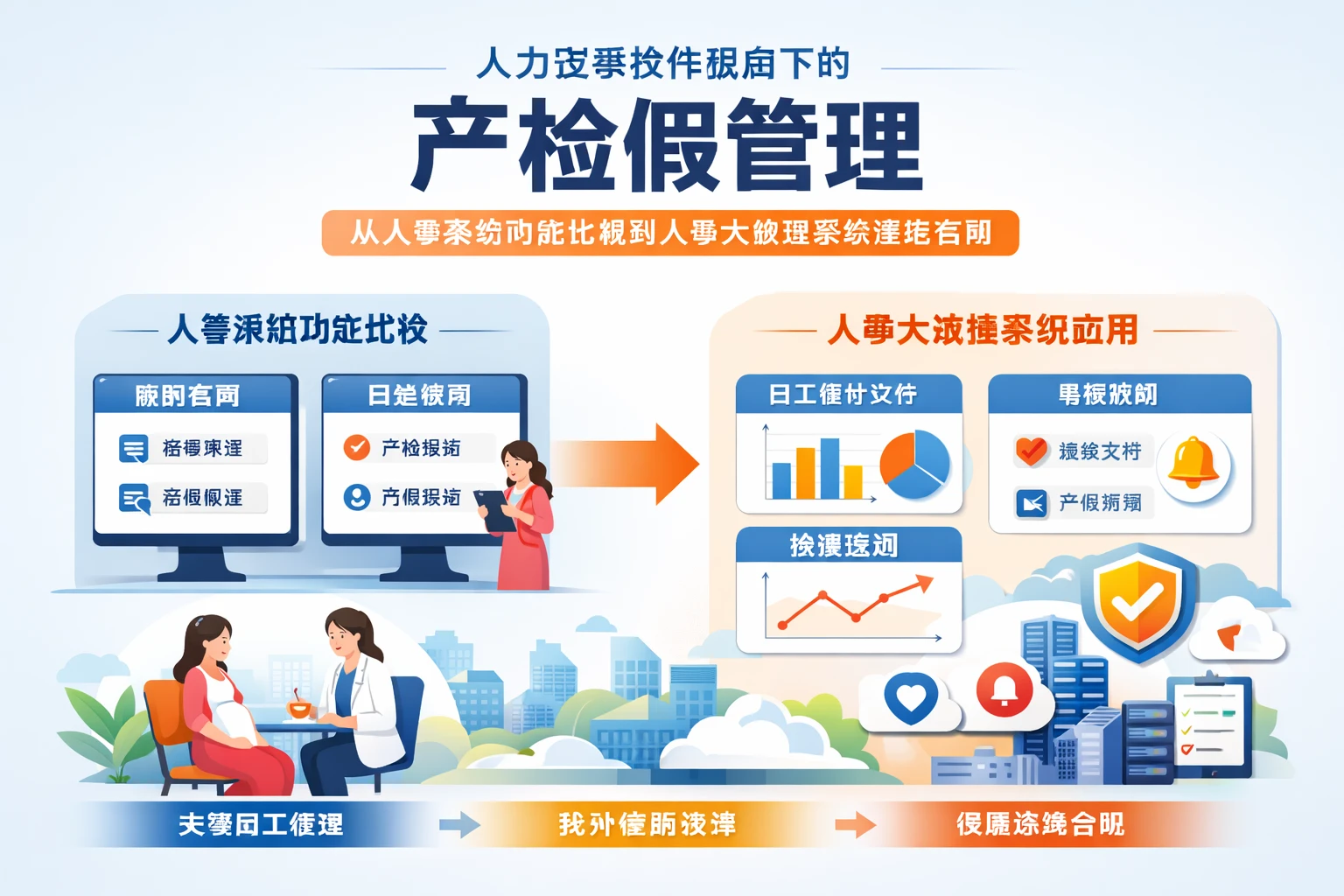 人力资源软件视角下的产检假管理：从人事系统功能比较到人事大数据系统落地应用