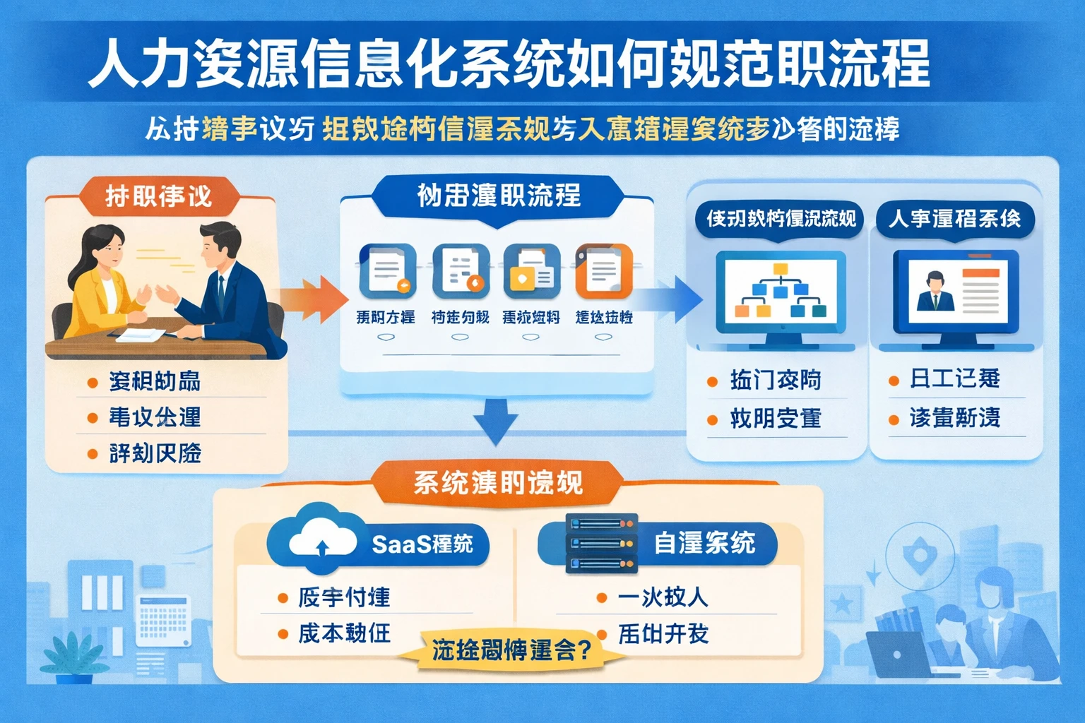 人力资源信息化系统如何规范离职流程：从协商争议到组织架构管理系统与人事管理系统多少钱的选择