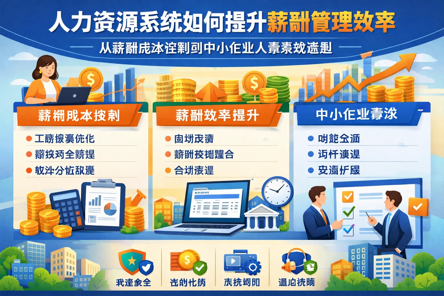 人力资源系统如何提升薪酬管理效率:从薪酬成本控制到中小企业人事系统选型