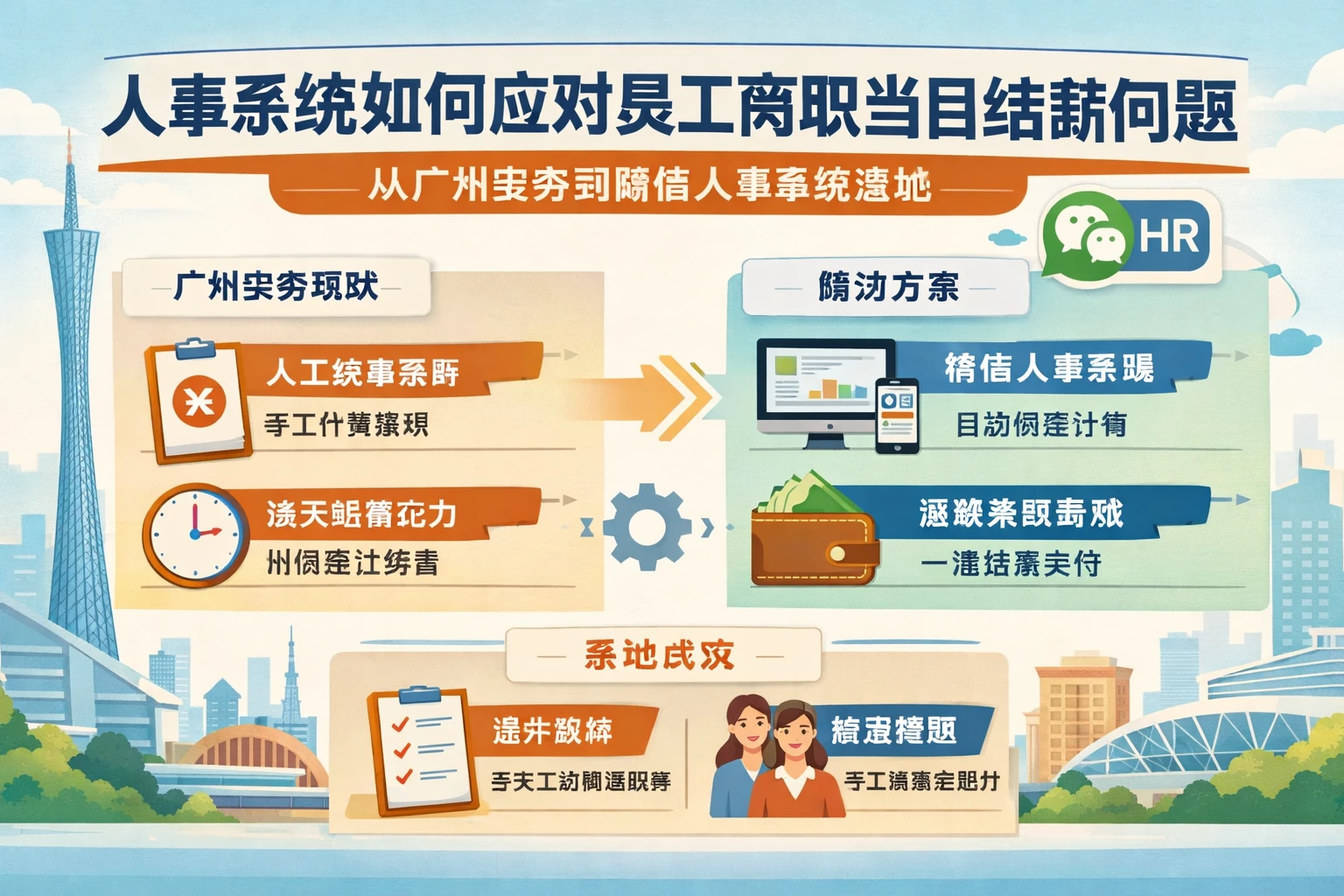 人事系统如何应对员工离职当日结薪问题：从广州实务到微信人事系统落地
