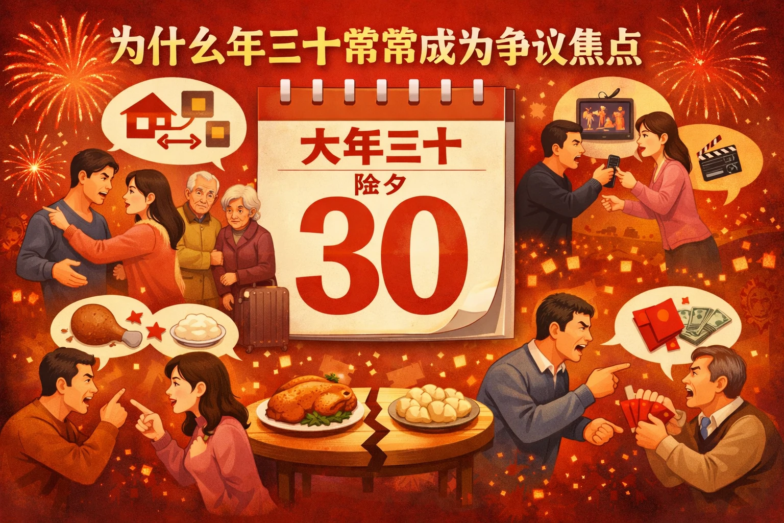 为什么年三十常常成为争议焦点