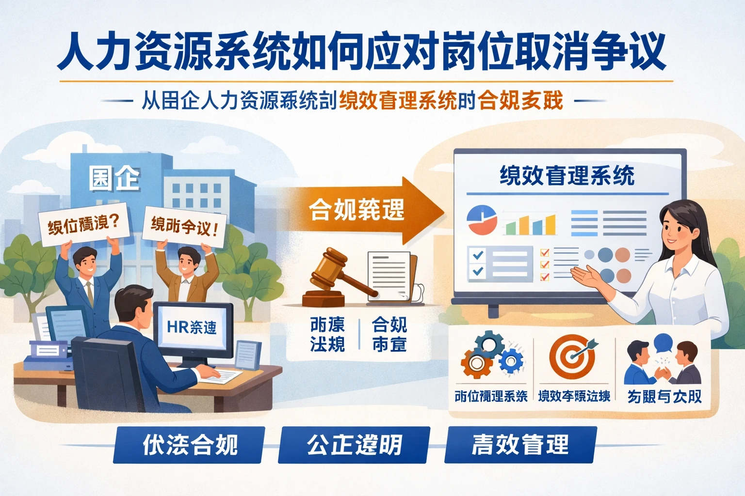 人力资源系统如何应对岗位取消争议:从国企人力资源系统到绩效管理系统的合规实践