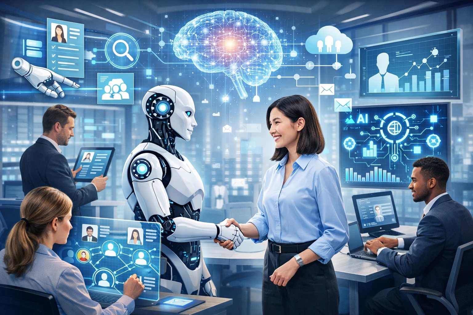 人力资源场景天然适合AI与系统融合