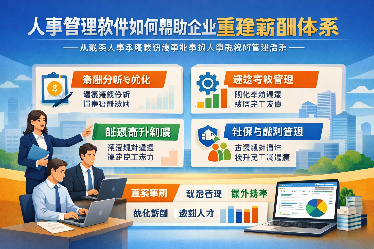 人事管理软件如何帮助企业重建薪酬体系——从真实人事系统案例看事业单位人事系统的管理启示