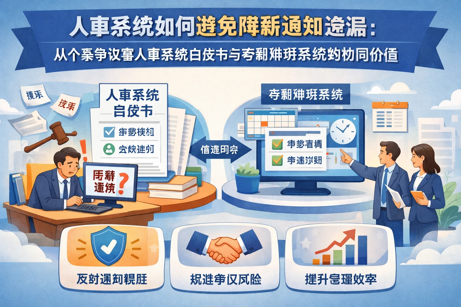 人事系统如何避免降薪通知遗漏：从个案争议看人事系统白皮书与考勤排班系统的协同价值