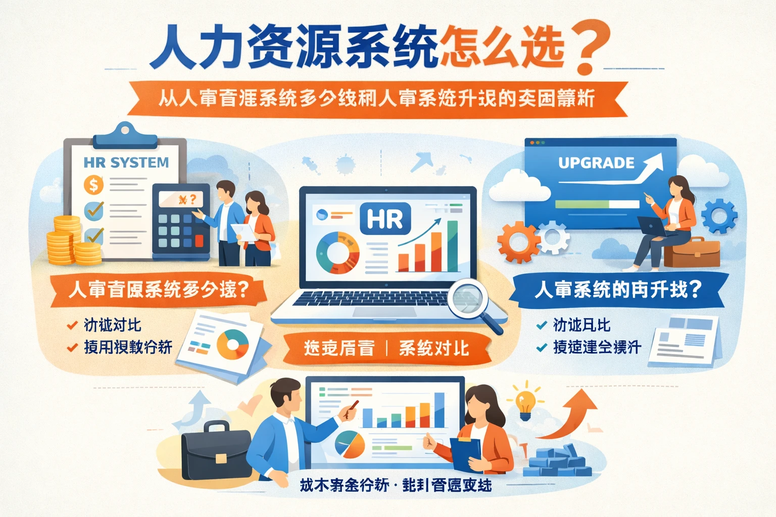 人力资源系统怎么选？从人事管理系统多少钱到人事系统升级的实用解析