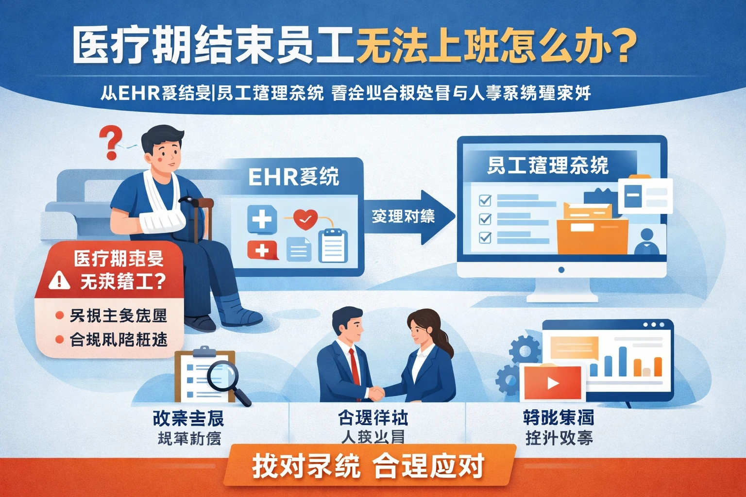 医疗期结束员工无法上班怎么办？从ehr系统到员工管理系统看企业合规处置与人事系统哪家好