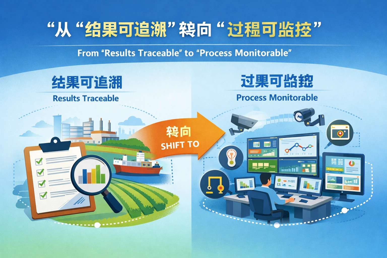 从“结果可追溯”转向“过程可监控”