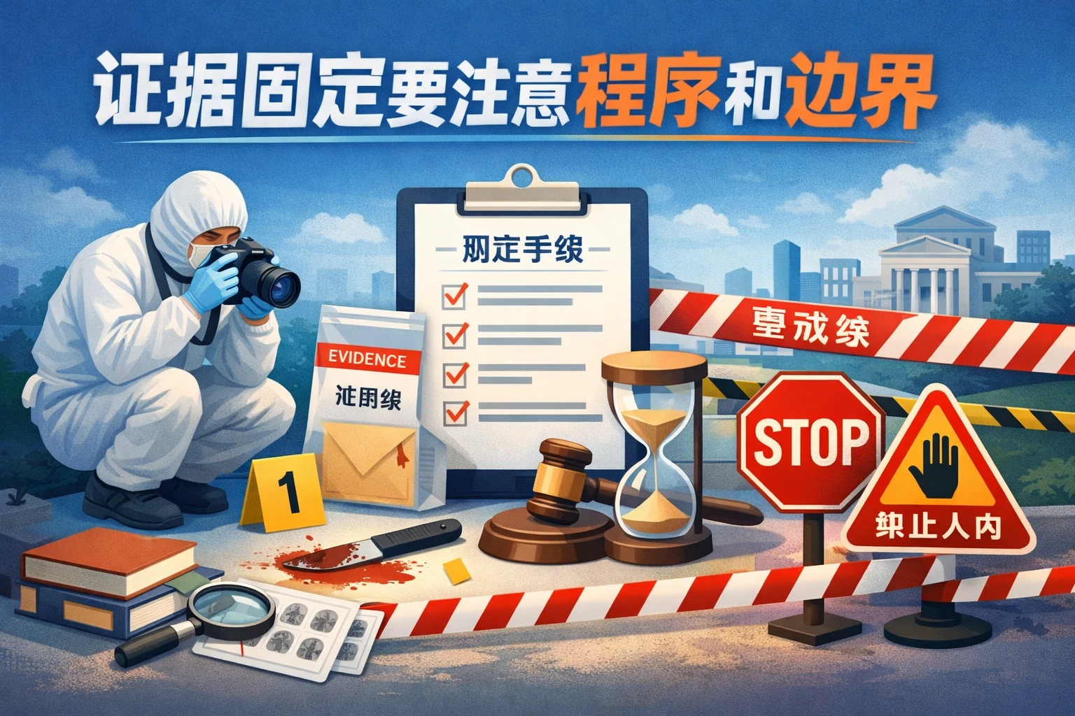 证据固定要注意程序和边界