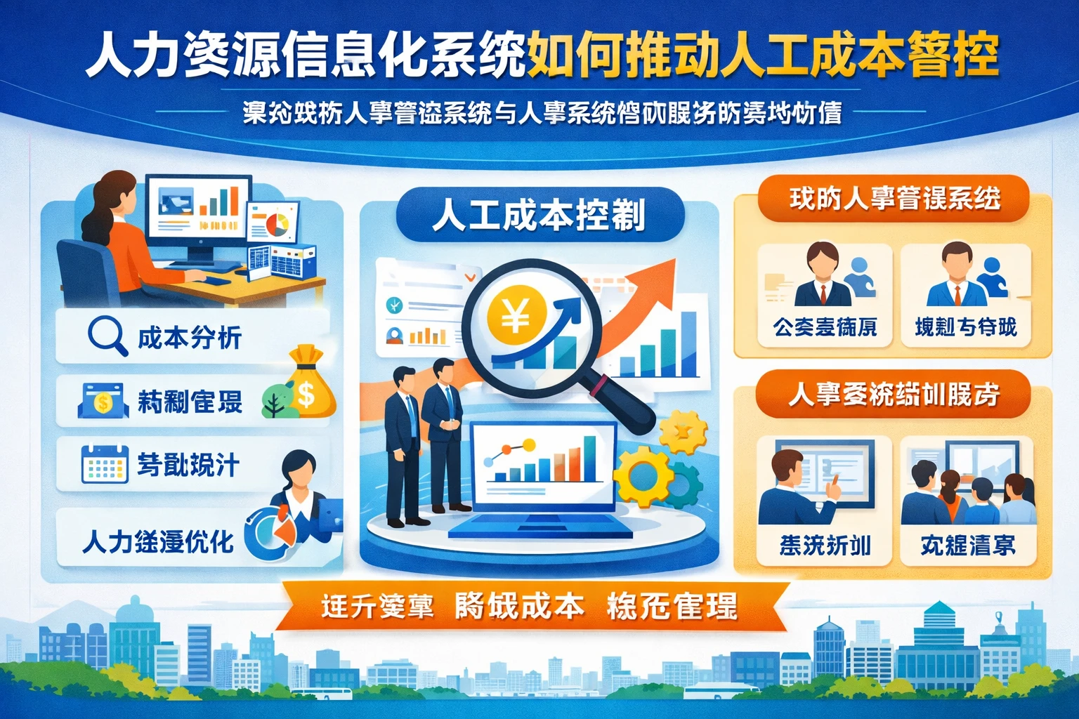 人力资源信息化系统如何推动人工成本管控:兼论政府人事管理系统与人事系统培训服务的落地价值