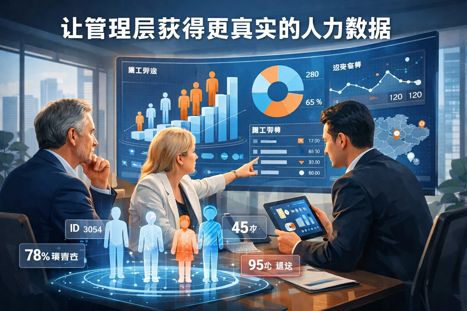 让管理层获得更真实的人力数据