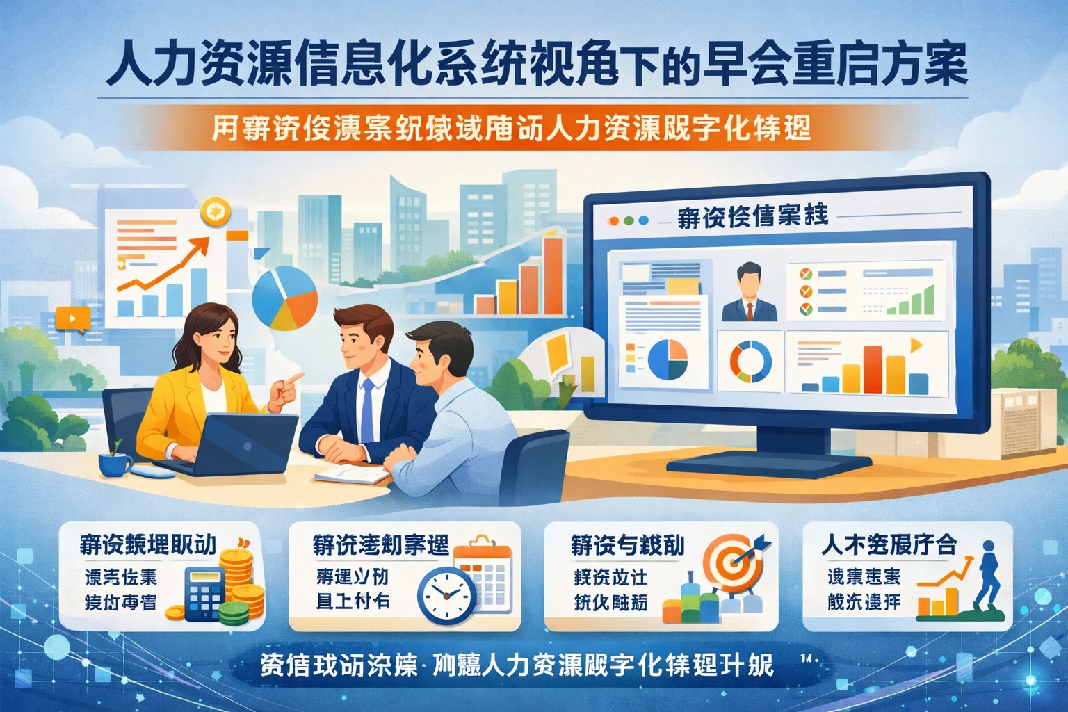 人力资源信息化系统视角下的早会重启方案：用薪资核算系统思维推动人力资源数字化转型