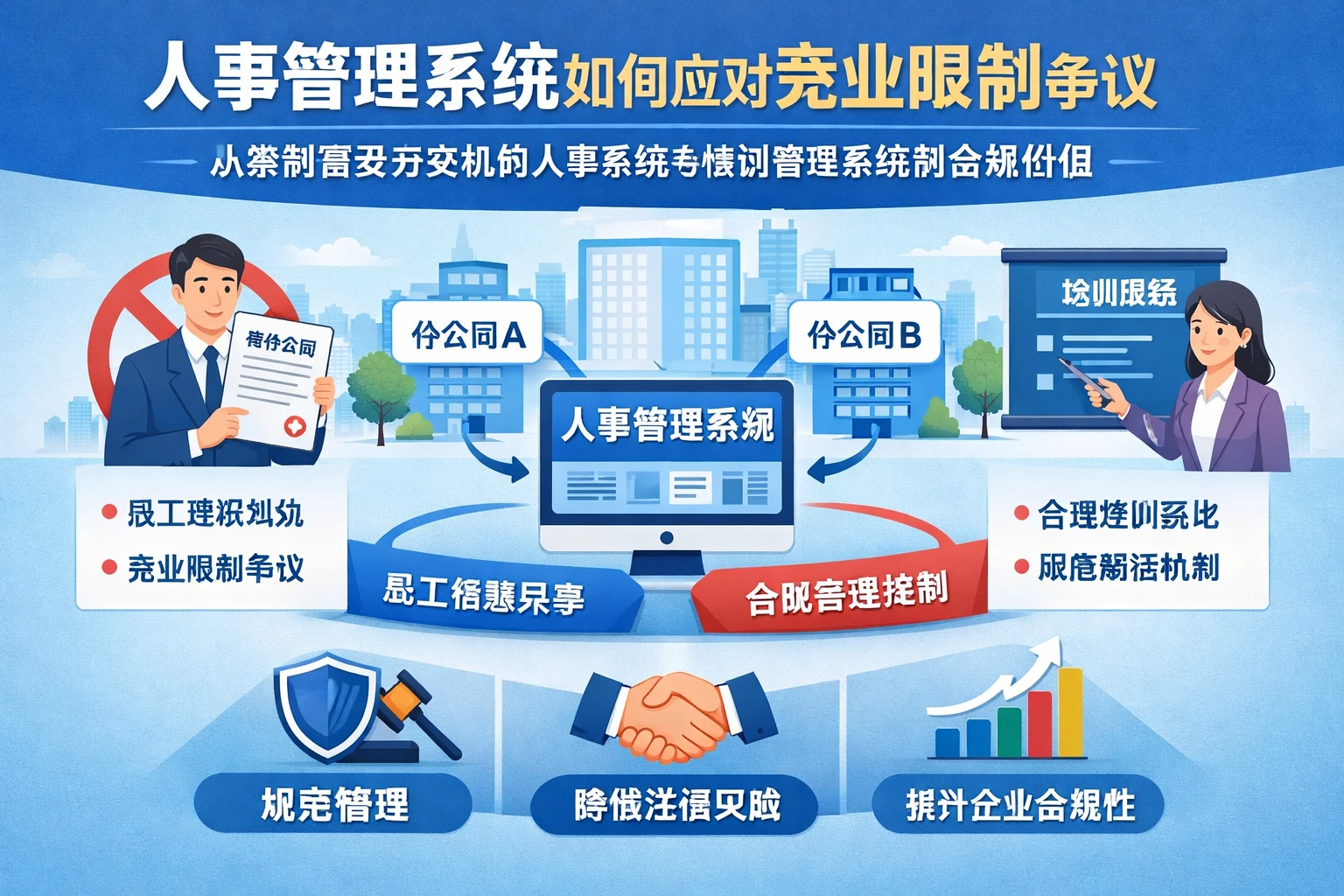 人事管理系统如何应对竞业限制争议：从案例看多分支机构人事系统与培训管理系统的合规价值