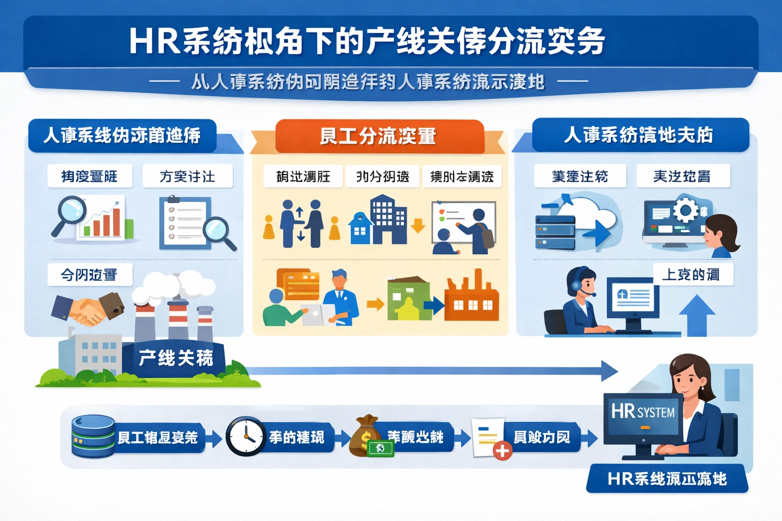 HR系统视角下的产线关停分流实务：从人事系统供应商选择到人事系统演示落地