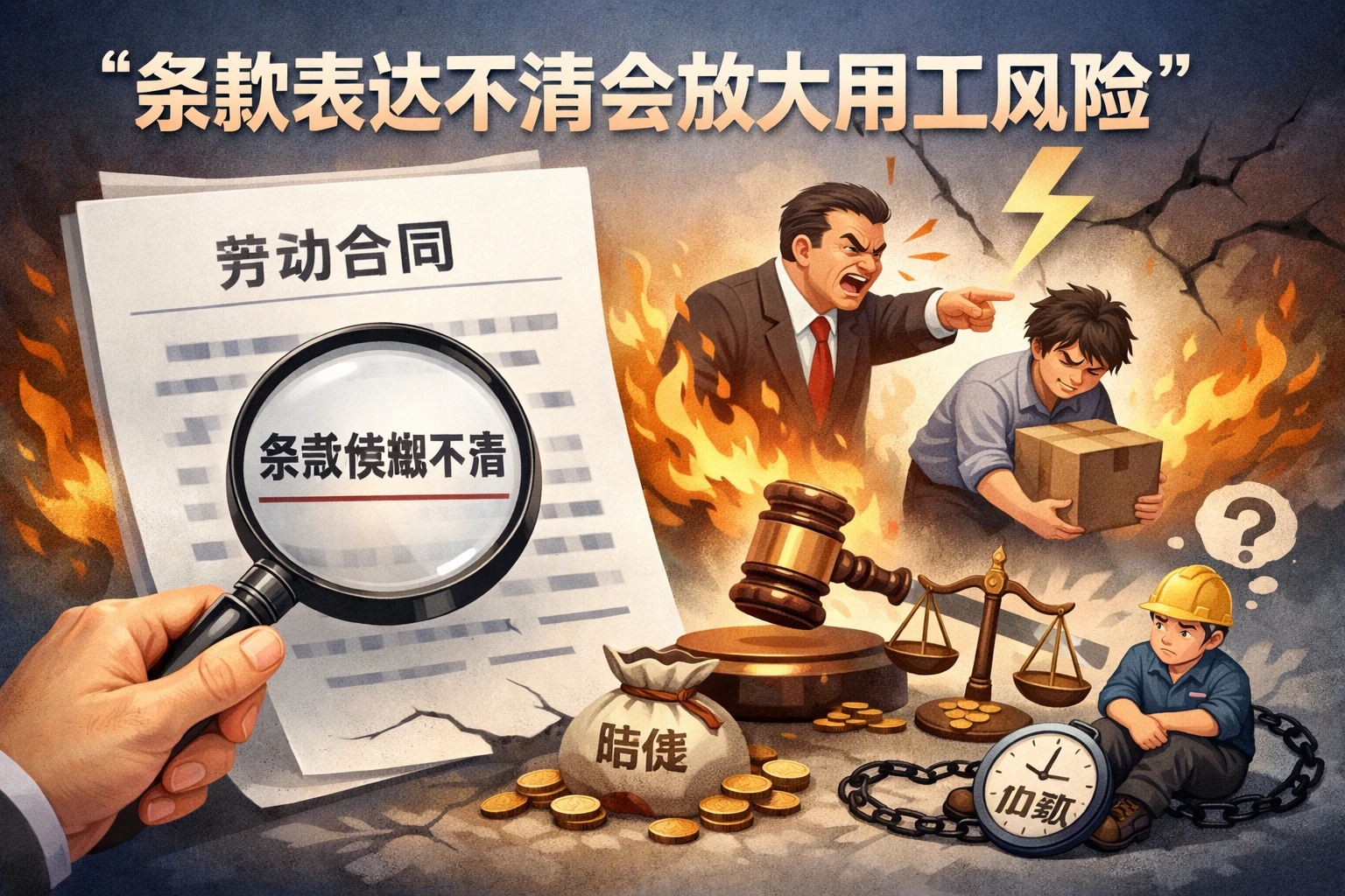 条款表达不清会放大用工风险