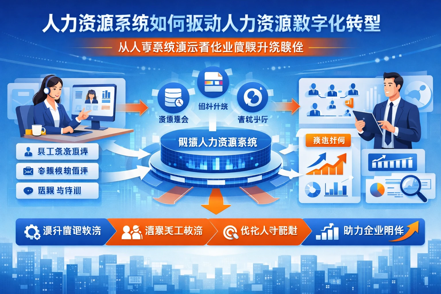 人力资源系统如何驱动人力资源数字化转型：从人事系统演示看企业管理升级路径