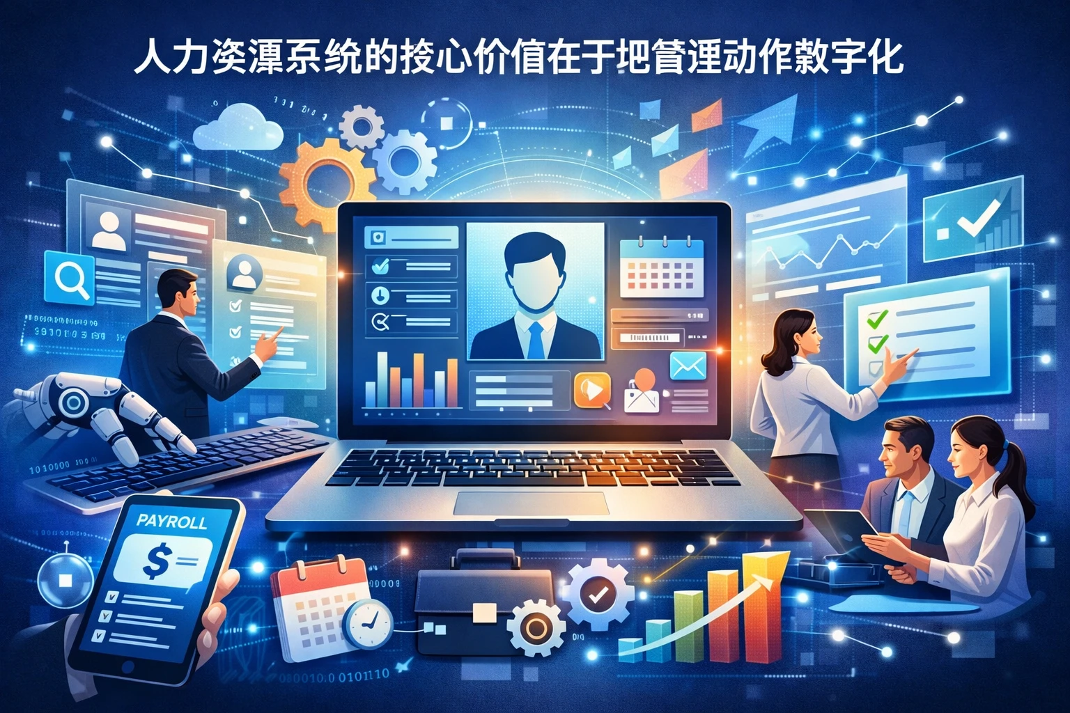 人力资源系统的核心价值在于把管理动作数字化