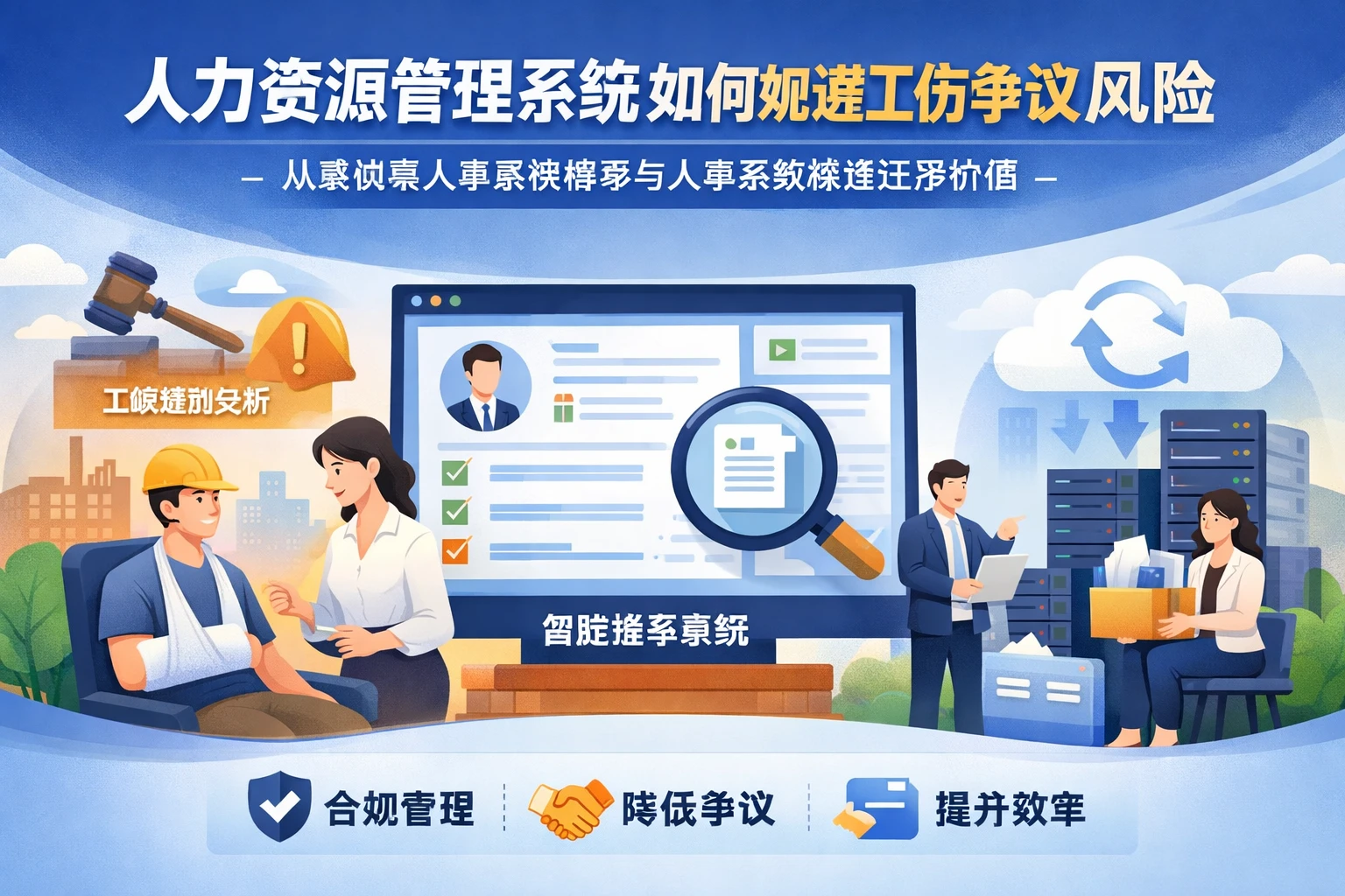 人力资源管理系统如何规避工伤争议风险：从案例看人事系统推荐与人事系统数据迁移价值