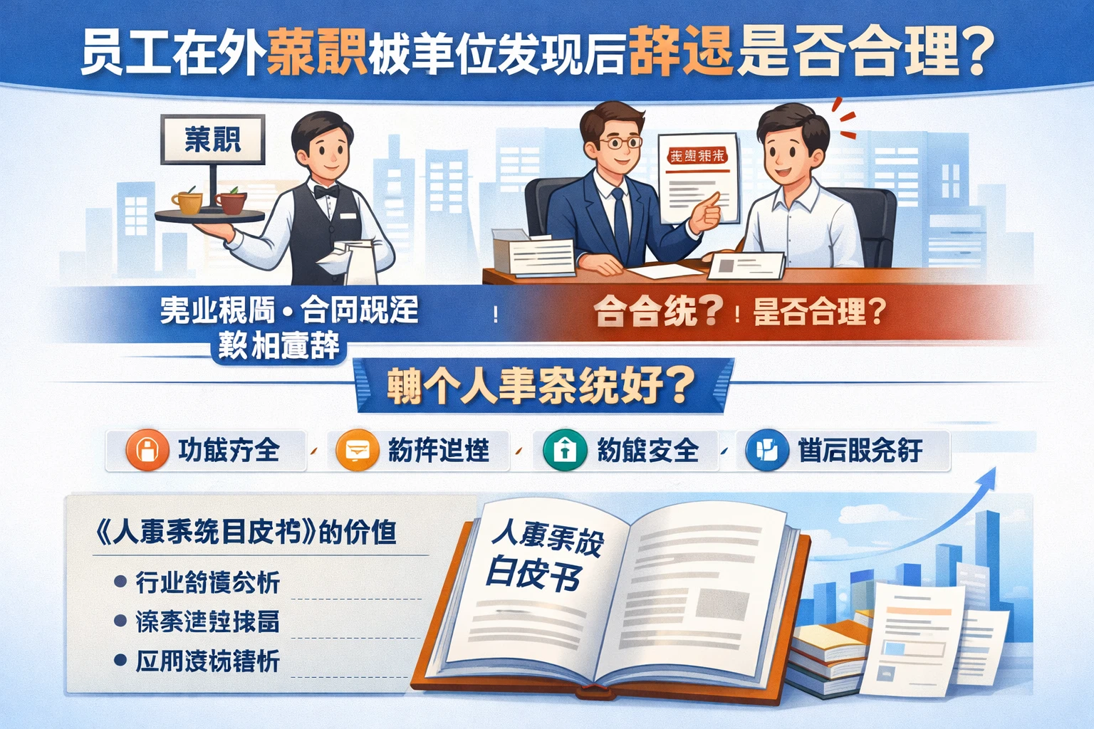人力资源系统视角下，员工在外兼职被单位发现后辞退是否合理？兼谈人事系统哪家好与人事系统白皮书价值