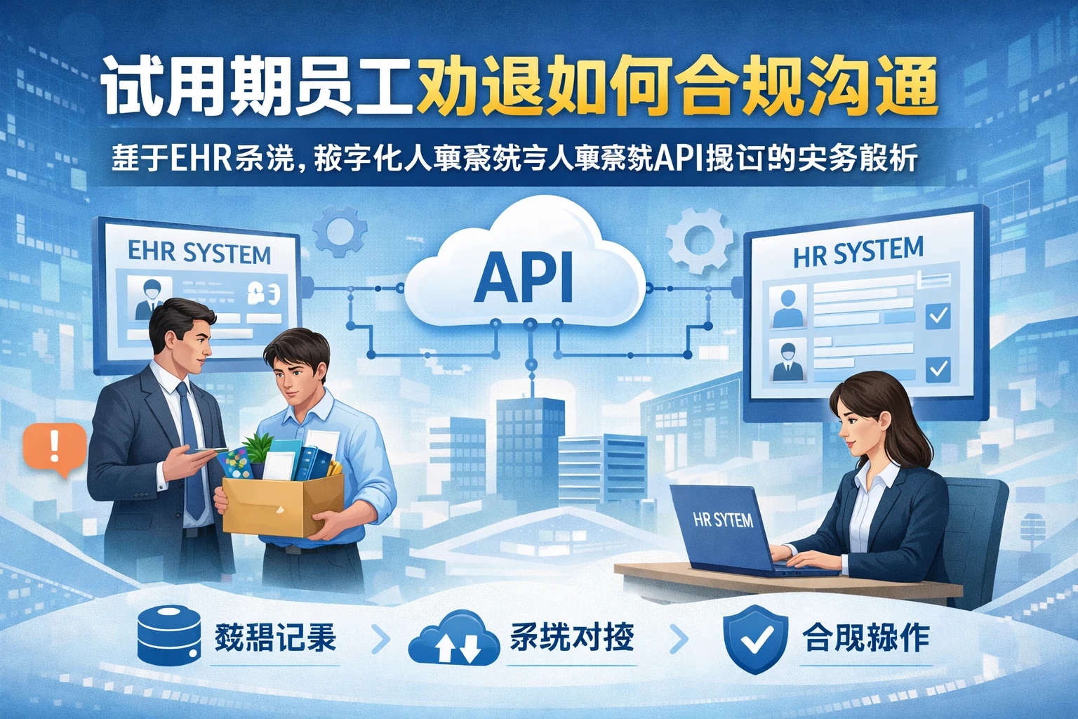 试用期员工劝退如何合规沟通：基于ehr系统、数字化人事系统与人事系统API接口的实务解析