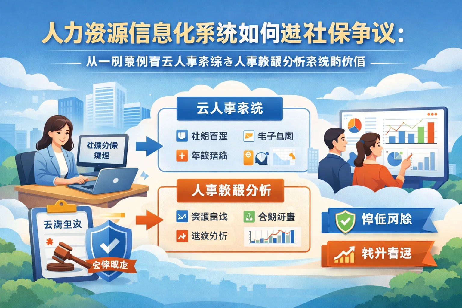 人力资源信息化系统如何规避社保争议：从一则案例看云人事系统与人事数据分析系统的价值