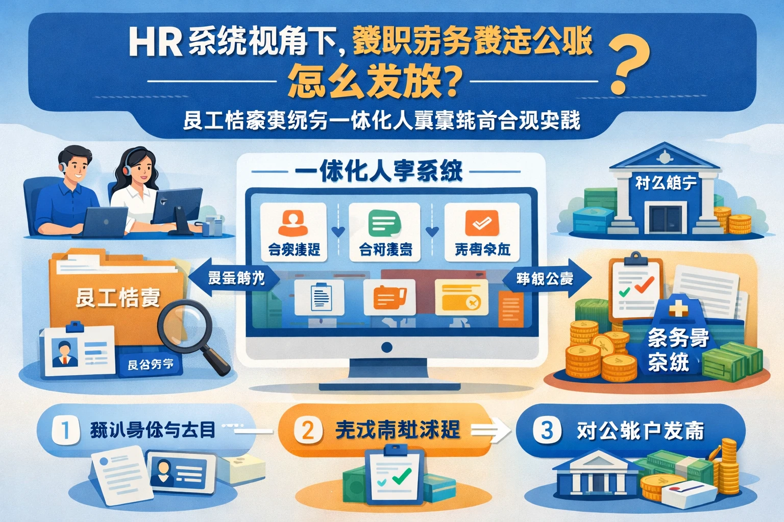 HR系统视角下，兼职劳务费走公账怎么发放？员工档案系统与一体化人事系统的合规实践