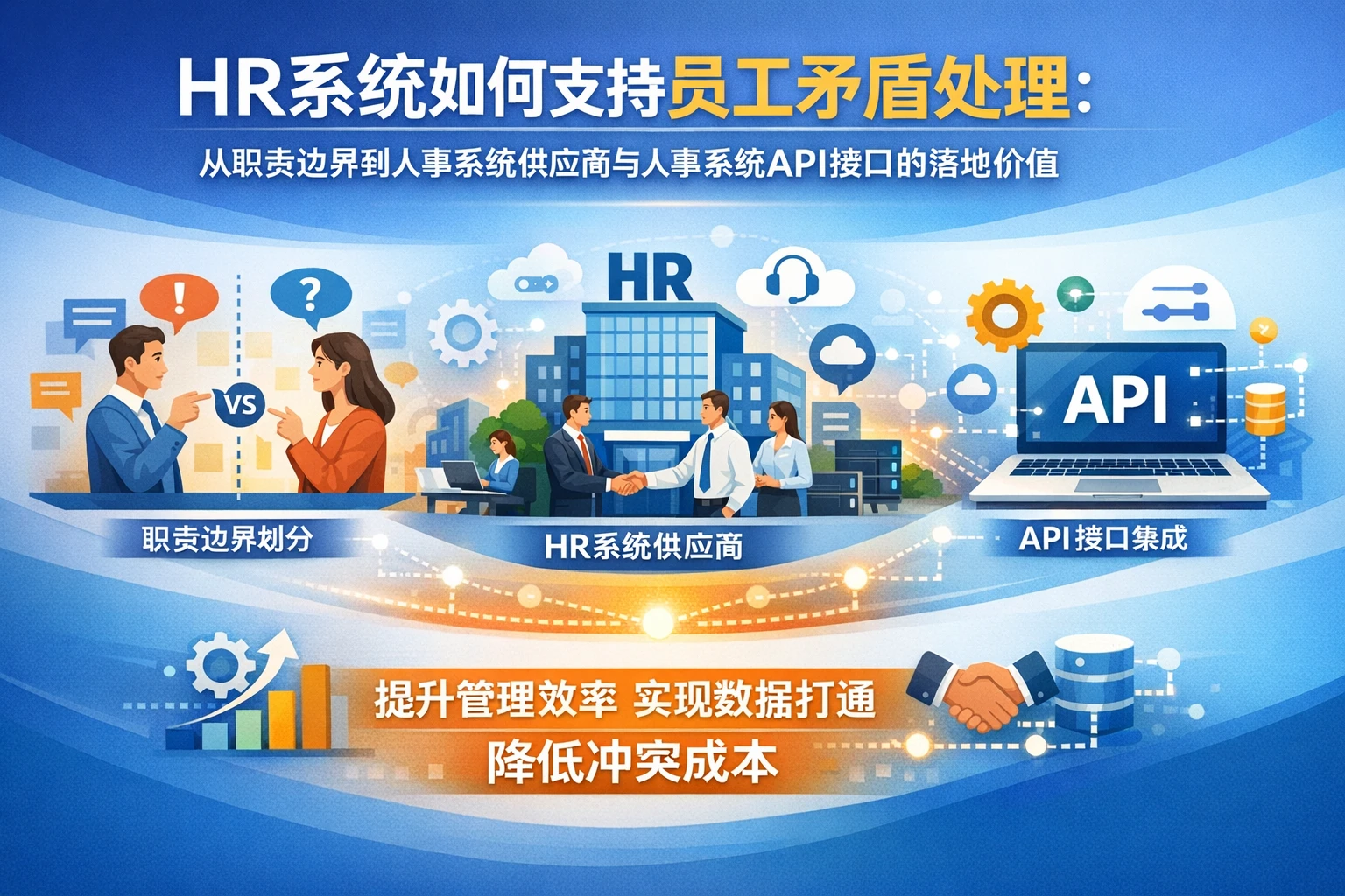 HR系统如何支持员工矛盾处理:从职责边界到人事系统供应商与人事系统API接口的落地价值