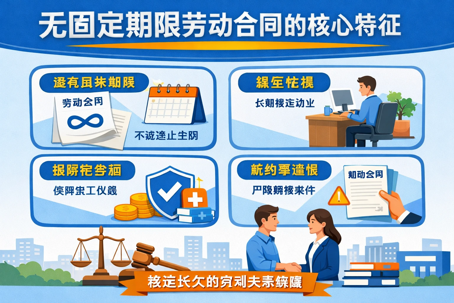 无固定期限劳动合同的核心特征