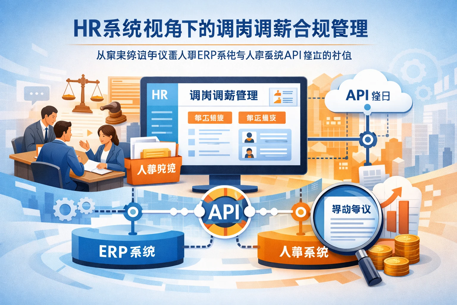HR系统视角下的调岗调薪合规管理：从真实劳动争议看人事ERP系统与人事系统API接口的价值