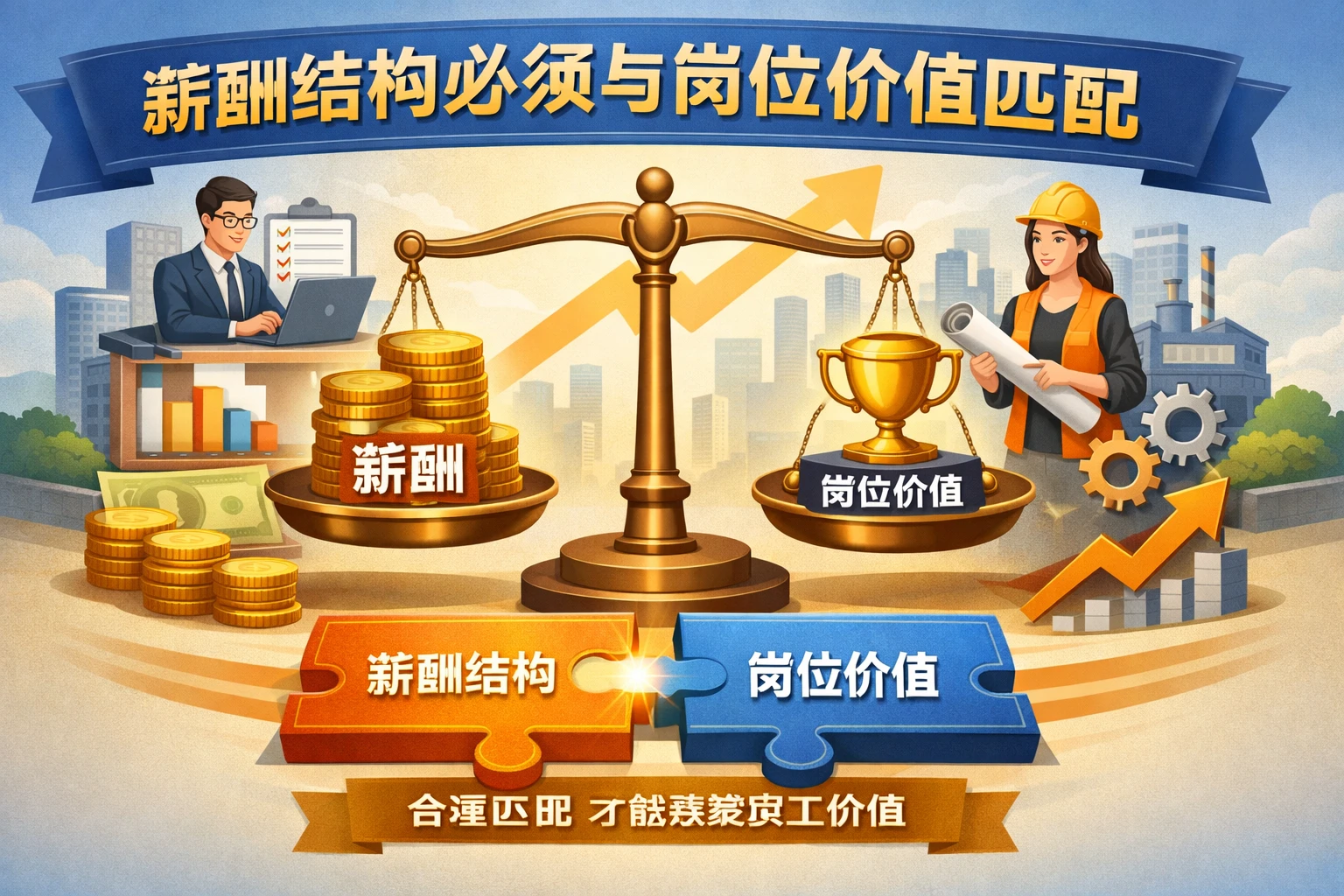 薪酬结构必须与岗位价值匹配