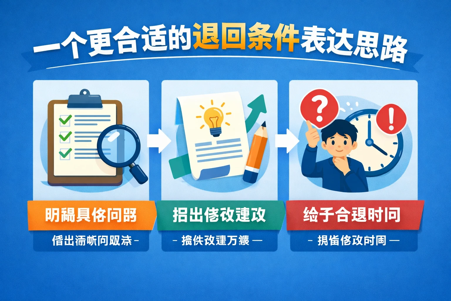 一个更合适的退回条件表达思路