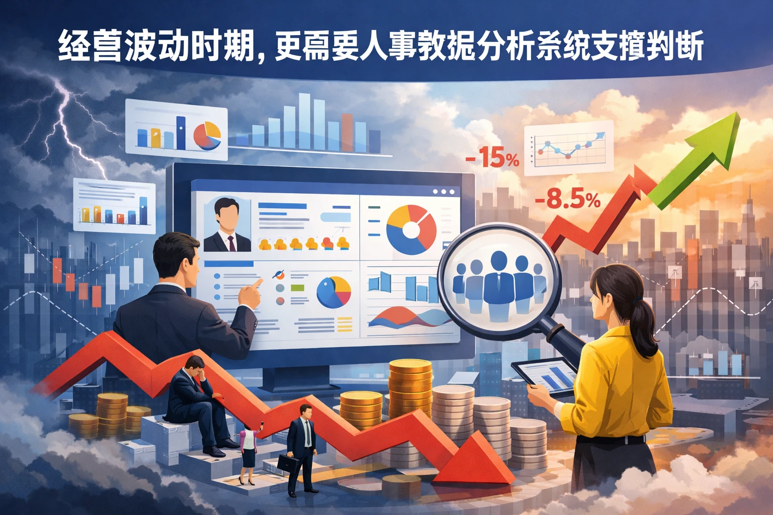 经营波动时期，更需要人事数据分析系统支撑判断