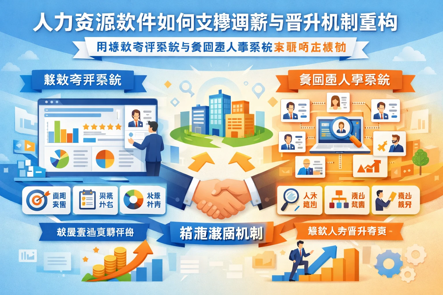 人力资源软件如何支撑调薪与晋升机制重构:用绩效考评系统与集团型人事系统实现精准激励