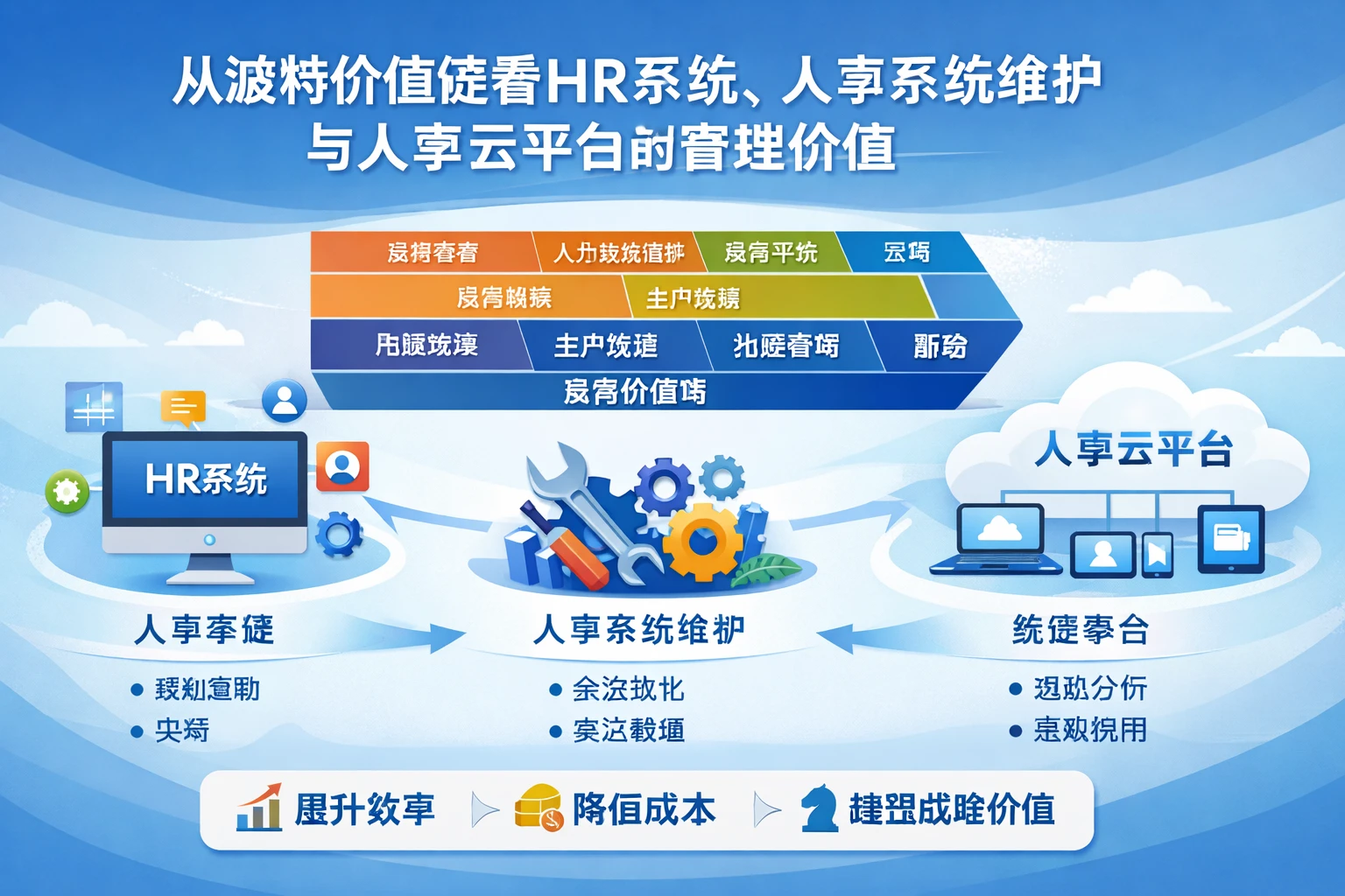从波特价值链看HR系统、人事系统维护与人事云平台的管理价值