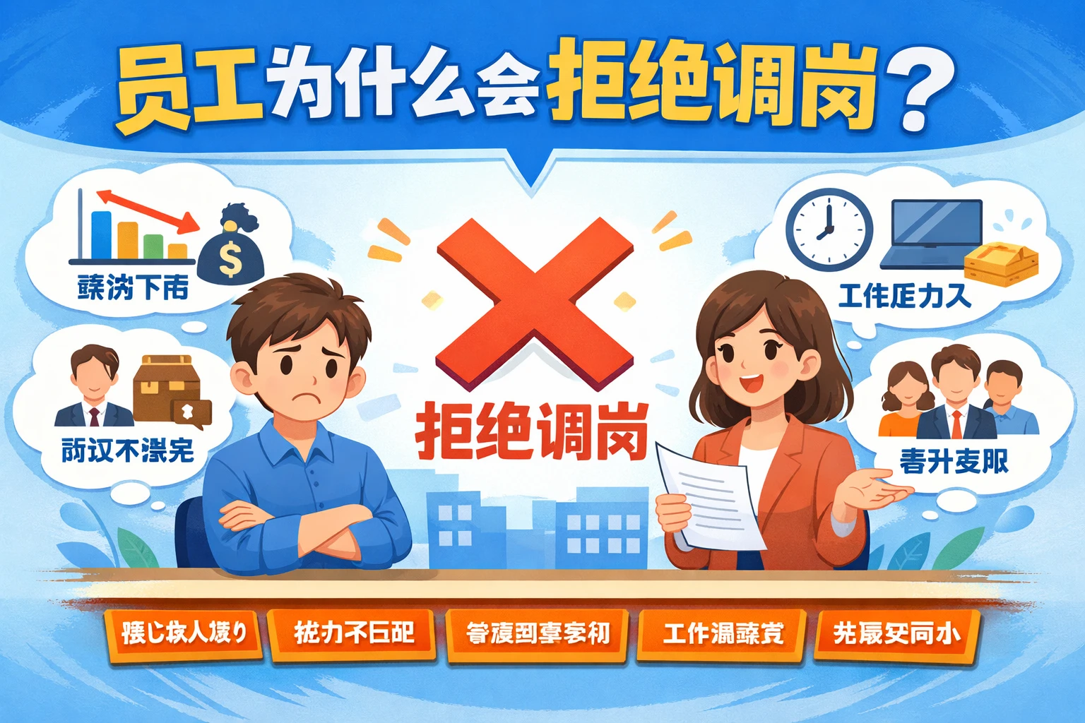 员工为什么会拒绝调岗