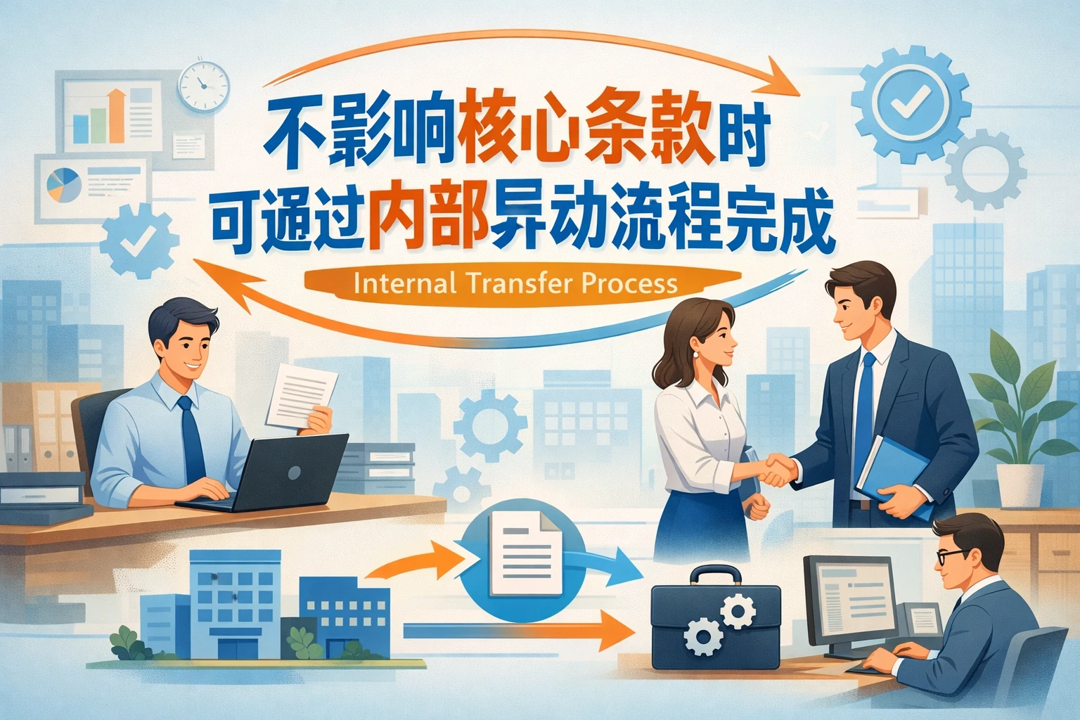 不影响核心条款时，可通过内部异动流程完成