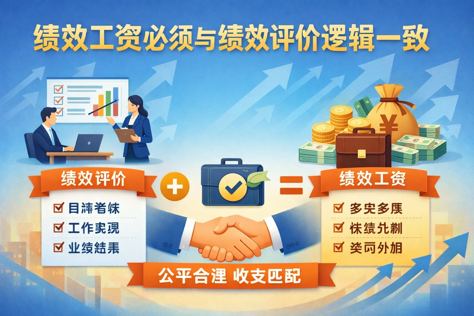 绩效工资必须与绩效评价逻辑一致