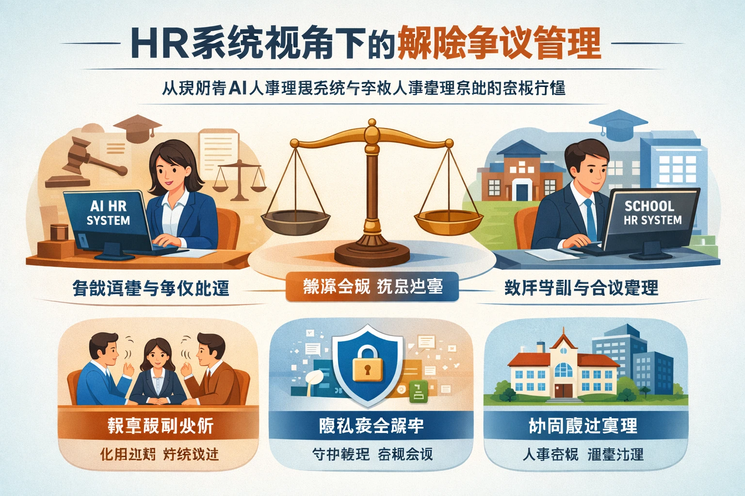 HR系统视角下的解除争议管理：从案例看AI人事管理系统与学校人事管理系统的合规价值