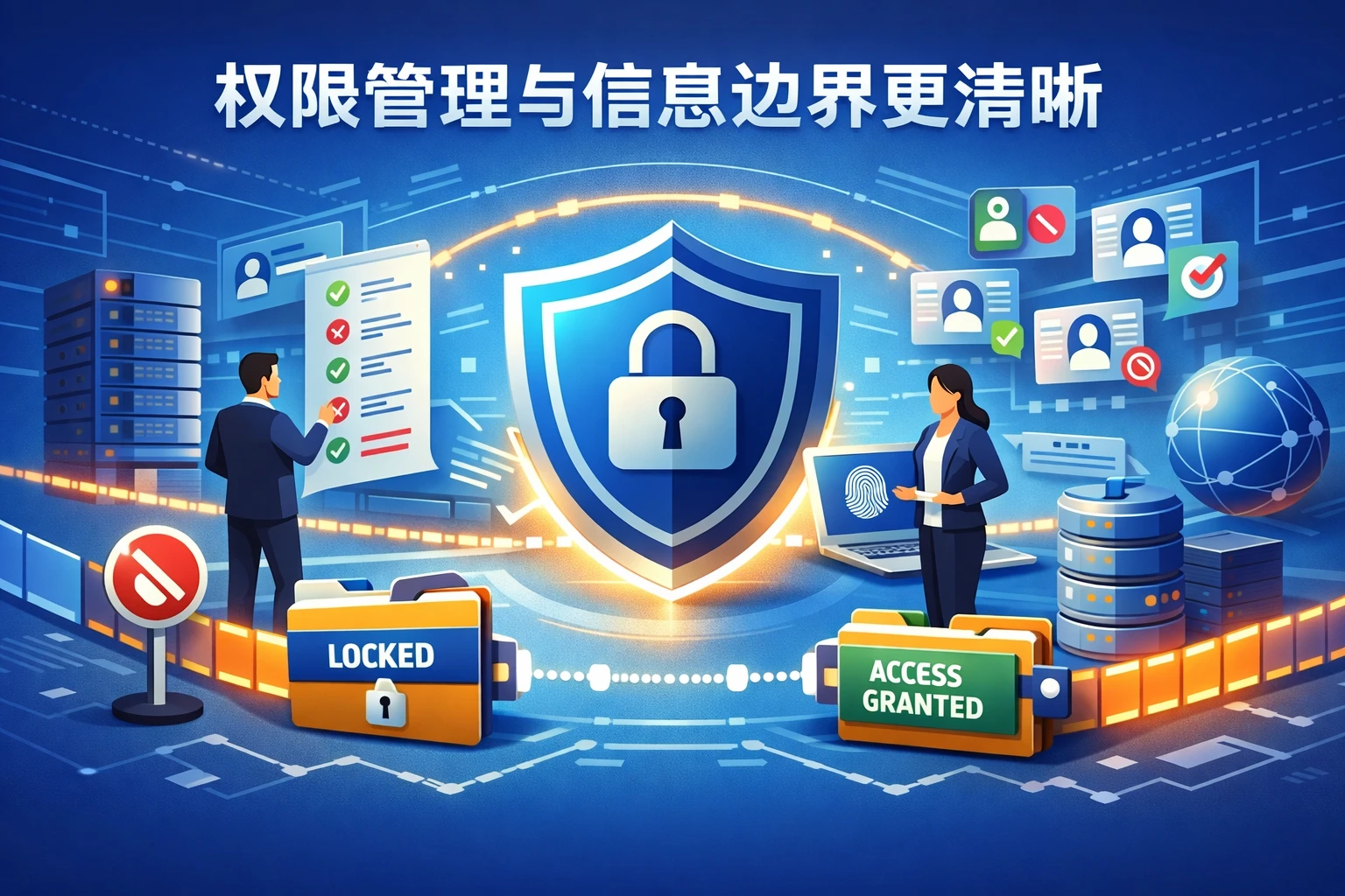 权限管理与信息边界更清晰